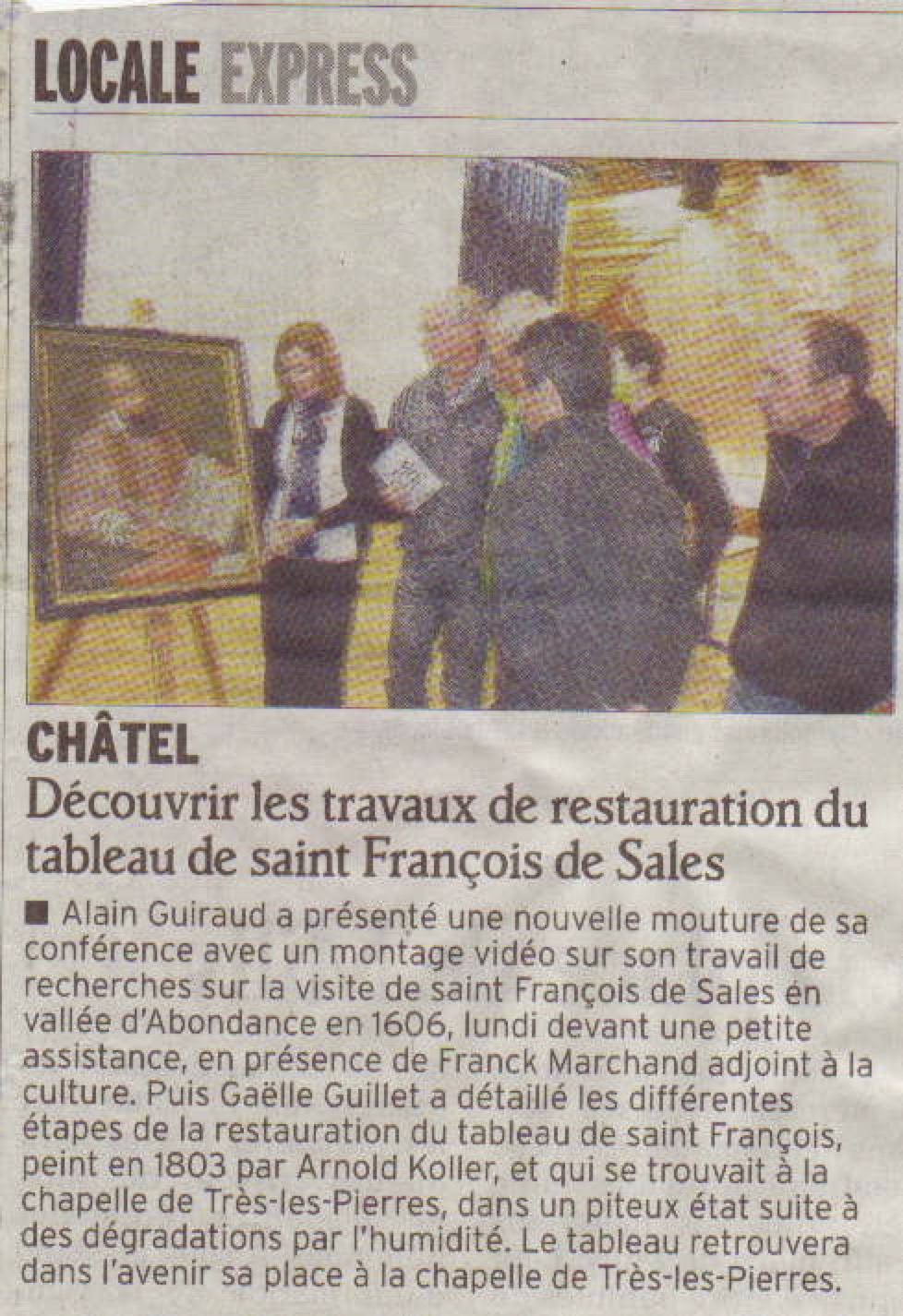 Article Châtel